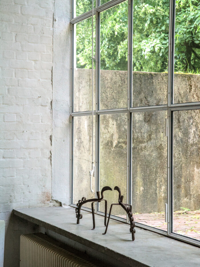 Fenstersims im Atelier von Fritz Koenig