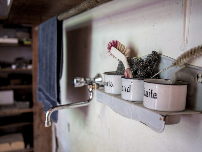 Waschbecken im Atelier